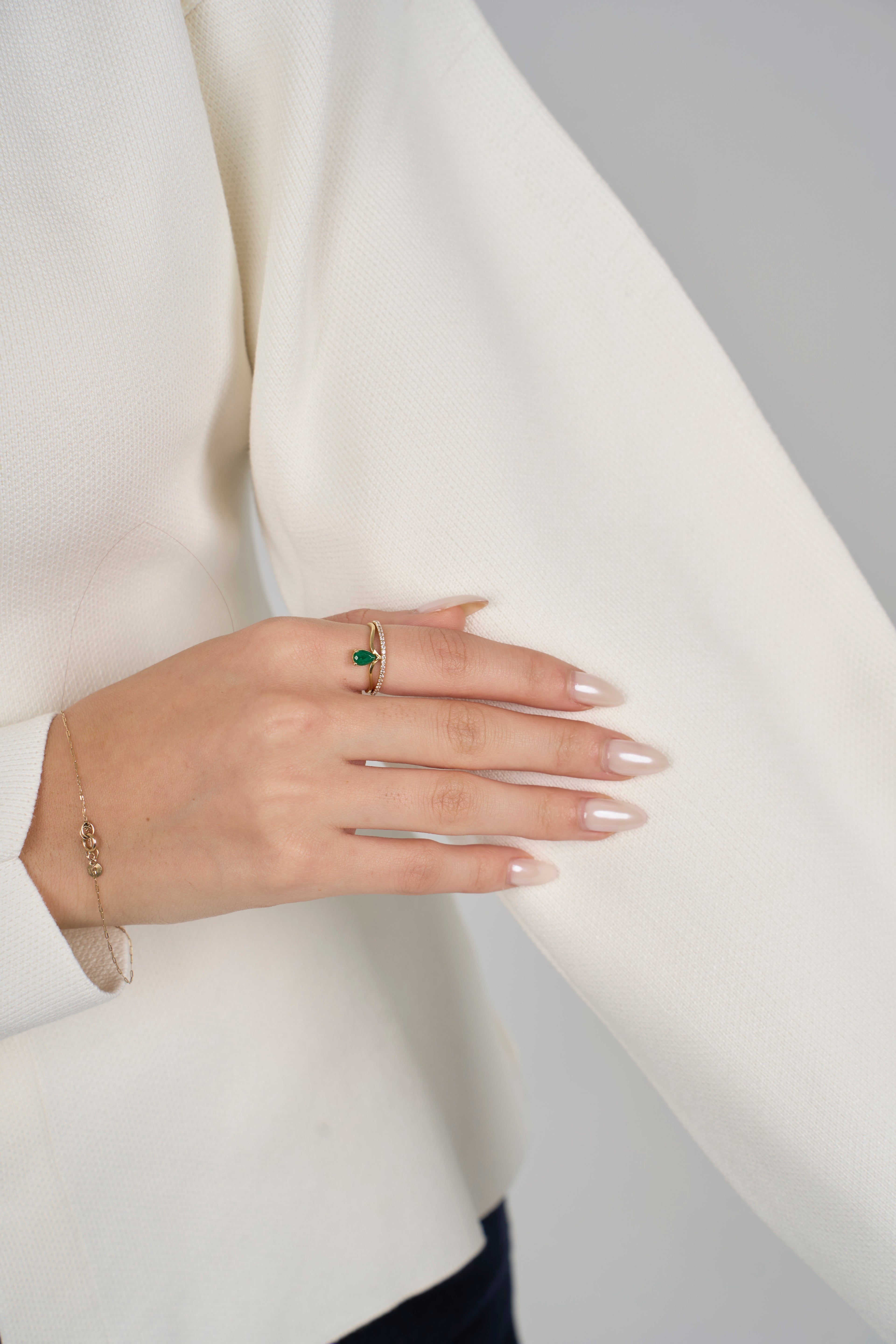 V Neck Knit Cardigan